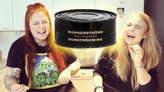 EPIC SURSTRÖMMING HAASTE  🤢 🤢 🤢 [upl. by Allevon]