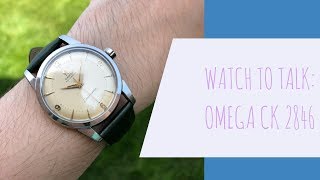 Watch2Talk  Omega CK 2846 model  Resemble the 1948 Heritage Omega Seamaster [upl. by Hayidah]