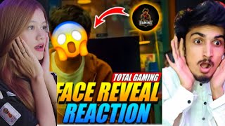 HER Reaction On Ajjubhai Face Reveal 🧓 REAL OR FAKE  ajjubhaifacereveal [upl. by Madelena]