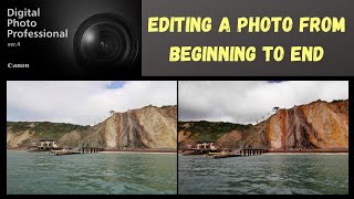 Editing a photo from Beginning to End  Canon DPP4 Tutorial  Digital Photography Professional 4 [upl. by Einwat]