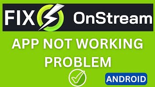 OnStream Network Error Please Check Your Internet Connection 2024 [upl. by Raimondo]