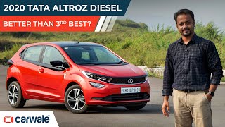 2020 Tata Altroz Diesel Review  Why it is Number 3 in its Segment  CarWale [upl. by Ivens646]