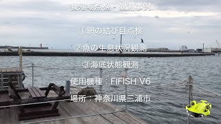 FIFISH V6  養殖場点検事例rev2 [upl. by Annek]