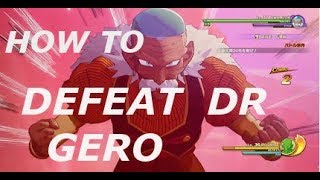 Dragon Ball Z Kakarot How To Defeat Dr Gero Tips [upl. by Sille]