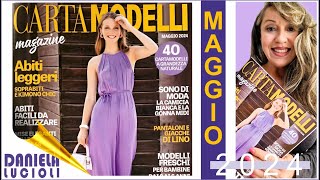 CARTAMODELLI MAGAZINE MAGGIO 2024 sfoglio tutto da VICINO ABITI SOPRABITI PANTALONI GIACCHE BABY 26 [upl. by Coffey]