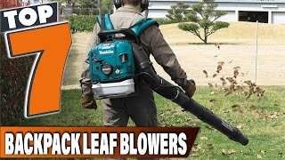 7 Best Backpack Leaf Blowers for Quick and Easy Outdoor Cleaning [upl. by Anawyt]