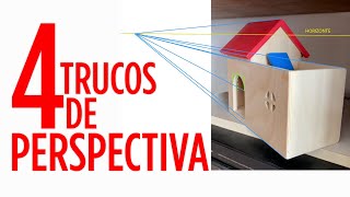 4 TRUCOS DE PERSPECTIVA  Juan Linares [upl. by Clova]