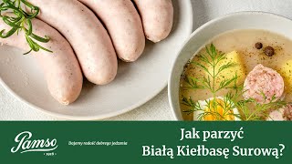 Jak parzyć białą kiełbasę surową [upl. by Ellatsyrc]