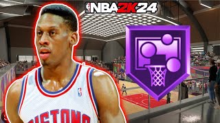 HALL OF FAME REBOUND CHASER is INSANE in NBA 2K24 [upl. by Attem]