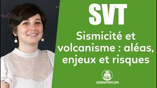 Sismicité et volcanisme  aléas enjeux et risques  SVT  Collège  Les Bons Profs [upl. by Llenet795]