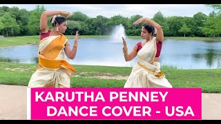 Karutha Penne Dance Cover  Sanah Moidutty  Thenmavin Kombath  Naach Mommies  From USA [upl. by Catie341]