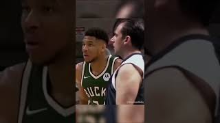 Giannis been using Michael Scotts Free Throw Routine this whole time💀 shorts [upl. by Abercromby]