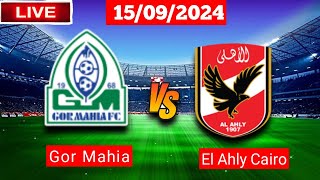 Gor Mahia Vs El Ahly Cairo  CAF Champions League Live Match Score 2024 [upl. by Happ]