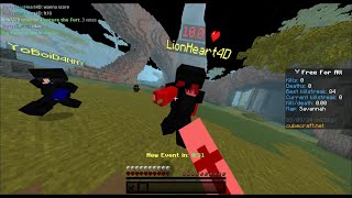 Cubecraft FFA part 17 banned [upl. by Ayikin]