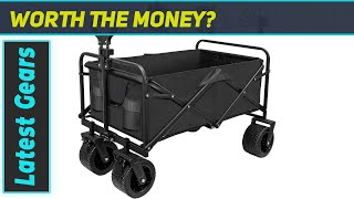 SZHLUX Collapsible Wagon Ultimate Outdoor Gear Hauler [upl. by Eatnoled]