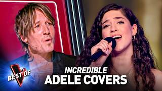 The Best ADELE Covers in the Blind Auditions of The Voice [upl. by Quillon101]