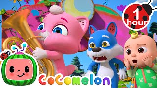 Hey Diddle Diddle  More CoComelon Animal Time  Animals for Kids [upl. by Khano]