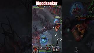 2494 Gold In 45 Seconds Bloodseeker Likes this Very Much dota2 dota2highlights rampage [upl. by Kinny]