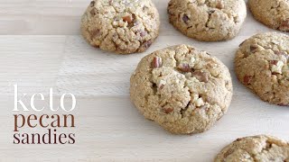 Keto Pecan Sandies Eggless [upl. by Frazier]