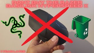 Dont Buy The Razer Basilisk Hyperspeed X [upl. by Zerlina]