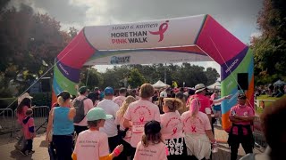 SUSAN G KOMEN  MORE THAN PINK WALK 2024  BALBOA PARK SAN DIEGO [upl. by Enaillil]