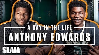 Anthony Edwards Will NOT be Stopped ‘NOTHING BUT DUNKS’ 💪🏽  SLAM Day in the Life [upl. by Inohtna]