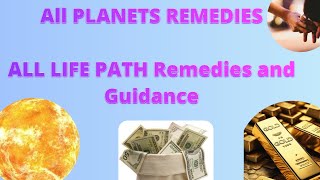 LIFE PATH  19  GUIDANCE and REMEDIES  all planets remedies [upl. by Vincent]