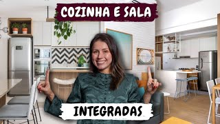 8 DICAS PARA SALA INTEGRADA COM A COZINHA [upl. by Aivart]