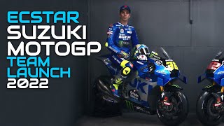 Suzuki Ecstar Team Launch  MotoGP 2022 [upl. by Julian]