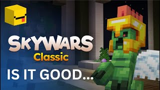 Minecraft Hive Skywars Classic Is It Good [upl. by Leontyne]