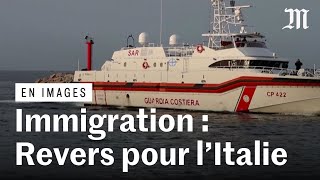 LItalie envoie des migrants en Albanie  ils sont renvoyés en Italie [upl. by Atikehs639]