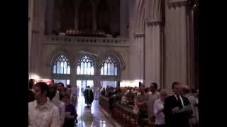 PROCESSIONAL ENTRANCE amp EXIT Washington National Cathedral St Peter amp St Paul [upl. by Isia179]