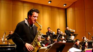 Eric Marienthal 試音：港都夜雨 w Taipei Jazz Orchestra [upl. by Bibi109]