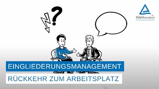 Betriebliches Eingliederungsmanagement  Rückkehr zum Arbeitsplatz sichern [upl. by Aninad]