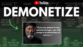 YouTube Monetization Rejected due to QuotesInspirational Channels [upl. by Mittel]