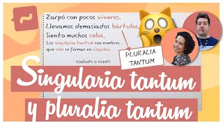 Singularia Tantum y Pluralia Tantum 👉 NGLE  GTG [upl. by Ecirtaeb]