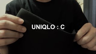 ユニクロ C スウェットオーバーサイズプルパーカ｜サイズ感・UNIQLO [upl. by Yemerej]