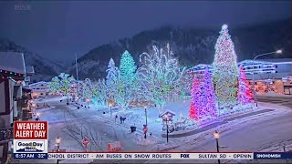 Holiday romantic movie filmed in Leavenworth Washington  FOX 13 Seattle [upl. by Ziwot354]