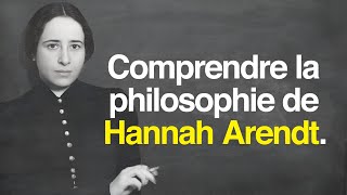 La philosophie de HANNAH ARENDT [upl. by Floris742]