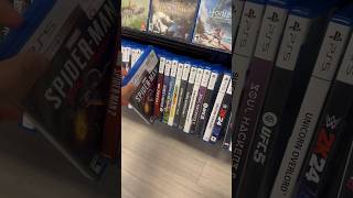 Shopping PreOwned PS5PS4 games from GameStop [upl. by Ardnuhsor]