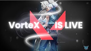 VALORANT LIVE WITH VORTEX GAMING l ROAD TO 200 SUBSCRIBER ♥ [upl. by Annovad]