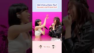 Idol interactions that became controversial kpop shorts [upl. by Tereve]