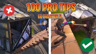 100 PRO LEVEL TIPS FOR FORTNITE COMPETITIVE Road To Pro Part 4 Fortnite Chapter 5 [upl. by Albric]