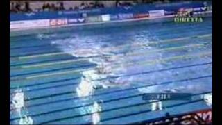 Pizzetti e Colbertaldo finale 800sl europei Eindhoven 2003 [upl. by Ainud]