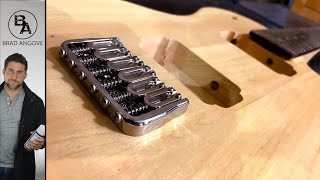 How to Position and Install Your Guitar Bridge [upl. by Eirrek]