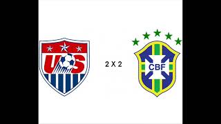 USA 2 X 3 BRASIL COPA DAS CONFEDERAÇÕES AFRICA DO SUL 2009 FINAL [upl. by Repip973]