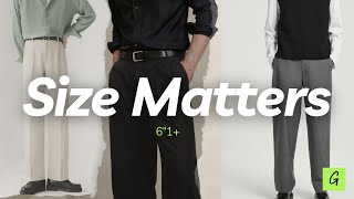 Pants For Tall Men How To Make The Most Of Your Height [upl. by Ahsrat]