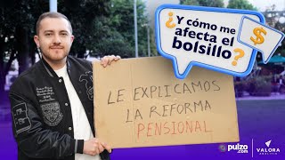 Explicación de la reforma pensional lo bueno y lo malo en caso de aprobarse  Pulzo [upl. by Odnarb16]