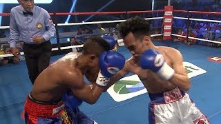 Carlo Peñalosa vs Jemsi Kibazange  ESPN5 Boxing [upl. by Alliuqat189]