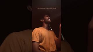 Kanave Kanave Song  Cover By Karthik Vijayan [upl. by Lydon]